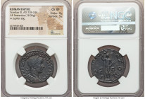 Gordian III (AD 238-244). AE sestertius (30mm, 18.36 gm, 12h). NGC Choice XF 4/5 - 3/5. Rome, AD 241-early AD 243. IMP GORDIANVS PIVS FEL AVG, laureat...