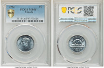 George VI 5 Cents 1952 MS66 PCGS, Royal Canadian mint, KM42a. A premium gem of this collectible Canadian type.

HID09801242017

© 2020 Heritage Au...