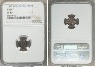 Elizabeth I (1558-1603) Penny (1601-1602) VF35 NGC, Tower mint, 1 mm, Seventh Issue, S-2587. An appreciable mid-grade specimen of this miniscule issue...