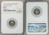 Cochin 10-Piece Lot of Certified gold Fanam ND (1795-1850) MS61 NGC, KM10. Sold as is, no returns.

HID09801242017

© 2020 Heritage Auctions | All...