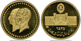 Muhammad Reza Pahlavi gold Proof Medal MS 2535 (1976) PR68 Ultra Cameo NGC, 16mm. 2.45gm. A wonderfully preserved gold Medal commemorating the 50th an...