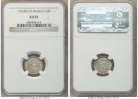 Charles III 1/2 Real 1762 Mo-M AU55 NGC, Mexico City mint, KM68. 

HID09801242017

© 2020 Heritage Auctions | All Rights Reserved