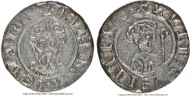 Groningen. William & Henry III/IV Denar ND (1054-1076) AU58 NGC, llisch I, 18.10. 0.67gm. Certified just shy of Mint State, displaying only minor stri...