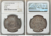 Ferdinand VI 8 Reales 1759 LM-JM XF45 NGC, Lima mint, KM55.2. "FERDND VI" in legend. 

HID09801242017

© 2020 Heritage Auctions | All Rights Reser...