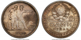 USSR Rouble 1924-ПЛ MS62 PCGS, Leningrad mint, KM-Y90.1.

HID09801242017

© 2020 Heritage Auctions | All Rights Reserved