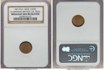 USSR 9-Piece Lot of Certified Uniface Die Trials ND (1961) Brilliant Uncirculated NGC, Set of nine coins in aluminum-bronze and copper-nickel in varie...