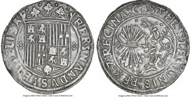 Ferdinand & Isabella Real ND (1474-1504)-S AU Details (Saltwater Damage) NGC, Seville mint, Cal-444. 

HID09801242017

© 2020 Heritage Auctions | ...