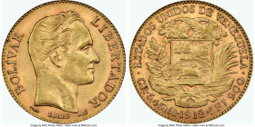 Republic gold 20 Bolivares 1912 AU58 NGC, Paris mint, KM-Y32. AGW 0.1867 oz. 

HID09801242017

© 2020 Heritage Auctions | All Rights Reserved