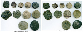 11-Piece Lot of Uncertified Assorted Issues, Including (10) sea salvaged Cobs and (1) an Islamic weight. Sold as is, no returns.

HID09801242017

...