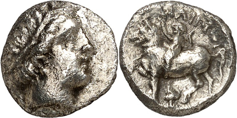 MAKEDONIEN. 
KÖNIGREICH. 
Philippos II. 359-336 v. Chr. Hemidrachme (359/336 v...