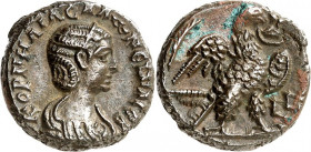 ÄGYPTEN. 
ALEXANDREIA (al-Isqandariyah). 
Salonina, Gemahlin des Gallienus 253-268. AE-Stater ("15"=&nbsp;267/268) 8,63g. Büste mit Palla und Diadem...