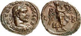 ÄGYPTEN. 
ALEXANDREIA (al-Isqandariyah). 
Claudius II. Gothicus 268-270. AE-Stater ("2"= 269/270) 10,00g. Panzerbüste m. Lkr. n.r. AVT K K LAV DIOC ...