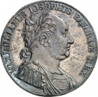 Bayern. 
Maximilian I. Joseph (1799-)1806-1825. Sn Abschlag Vs.Probe-Konv.-Taler 1818 Verfassung, AKS -,vgl.59 Anm., J. -vgl.15 I,II, Witt. -,vgl.259...