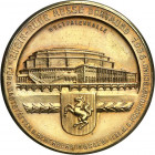 DEUTSCHE STÄDTE. 
Alphabetisch. 
DORTMUND. Prämienmedaille 1936 (o. Sign.) Goldene Medaille d. Rhein-Ruhr Messe f.d. Gaststätten- u. Beherbergungsge...