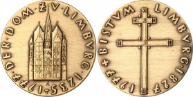 MEDAILLEURE des XIX. bis XXI. Jh.. 
DEUTSCHLAND zeitgenössisch nach 1945. 
BLUM-PAULMICHL, Anita *1911 Düsseldorf +1981 Ahlen. Medaille 1977 LIMBURG...