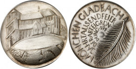 MEDAILLEURE des XIX. bis XXI. Jh.. 
DEUTSCHLAND zeitgenössisch nach 1945. 
BURGEFF, Hans Karl *1928 Würzburg +2005 Lohmar. Medaille (2 Stück) 1974 a...