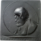 MEDAILLEURE des XIX. bis XXI. Jh.. 
DEUTSCHLAND zeitgenössisch nach 1945. 
BURGEFF, Hans Karl *1928 Würzburg +2005 Lohmar. Eins. Plakette 1987 (b. B...