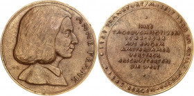 MEDAILLEURE des XIX. bis XXI. Jh.. 
DEUTSCHLAND zeitgenössisch nach 1945. 
GÜNZEL, Wolfgang H. *1939 Berlin. Medaille o.J. (vor 1990) Anne FRANK (*1...