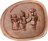 MEDAILLEURE des XIX. bis XXI. Jh.. 
DEUTSCHLAND zeitgenössisch nach 1945. 
KÖLNER WERKSCHULEN und ihr Umfeld. Eins. Medaille o.J. (o. Sign.) Kölner ...