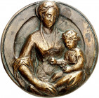 MEDAILLEURE des XIX. bis XXI. Jh.. 
DEUTSCHLAND zeitgenössisch nach 1945. 
WIEHE, Heinrich *13.08.1874 Düsseldorf +18.09.1960 ebd. Eins. Medaille o....