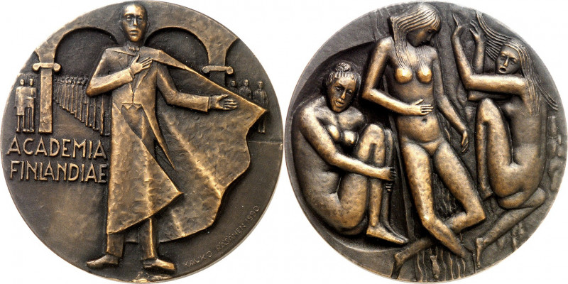 MEDAILLEURE des XIX. bis XXI. Jh.. 
FINNLAND. 
RÄSÄNEN, Kauko *1926 Suistamo +...
