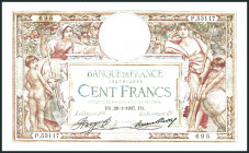 FRANKREICH. 
III. Republik - 1870-1940. 
100 Francs 28.1.1937. Pick&nbsp; 78c. . 

III