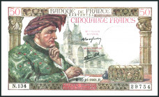 FRANKREICH. 
II. Weltkrieg. 
50 Francs 20.11.1941. Pi. 93. . 

II