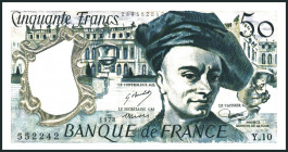 FRANKREICH. 
V. Republik- 1959 -. 
50 Francs 1978 Quentin de la Tour. Pick 152a. . 

I