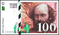 FRANKREICH. 
V. Republik- 1959 -. 
100 Francs 1997 Paul C\'e9zanne. Pick 158a. . 

I