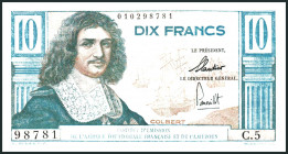 FRANZÖSISCH ÄQUATORIAL AFRIKA. 
10 Francs o.D.(1957) Kamerun. Pick&nbsp; 29. . 

I-