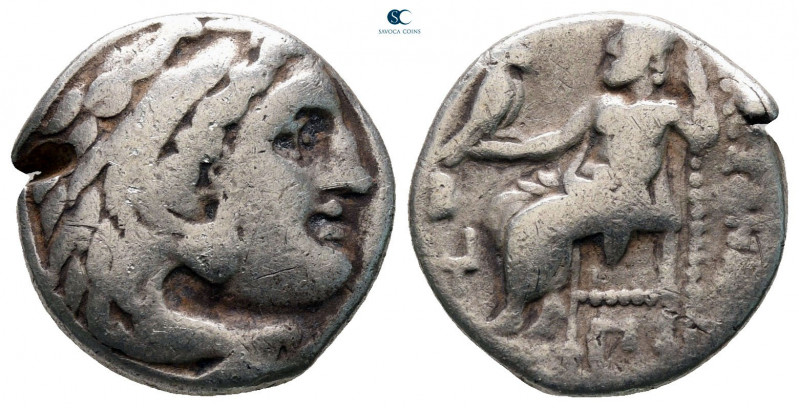 Kings of Macedon. Kolophon. Alexander III "the Great" 336-323 BC. 
Drachm AR
...