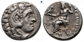Kings of Macedon. Possibly Abydos. Antigonos I Monophthalmos 320-301 BC. In the name and types of Alexander III. Drachm AR