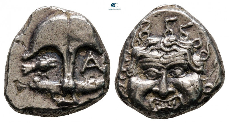 Thrace. Apollonia Pontica circa 480-450 BC. 
Drachm AR

14 mm, 3,21 g



...