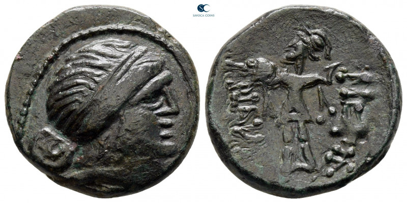 Thrace. Mesembria circa 250-175 BC. 
Bronze Æ

21 mm, 6,78 g



very fine...