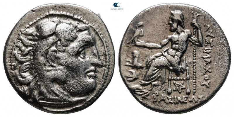 Kings of Thrace. Kolophon. Macedonian. Lysimachos 305-281 BC. 
Drachm AR

19 ...