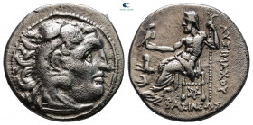 Kings of Thrace. Kolophon. Macedonian. Lysimachos 305-281 BC. Drachm AR