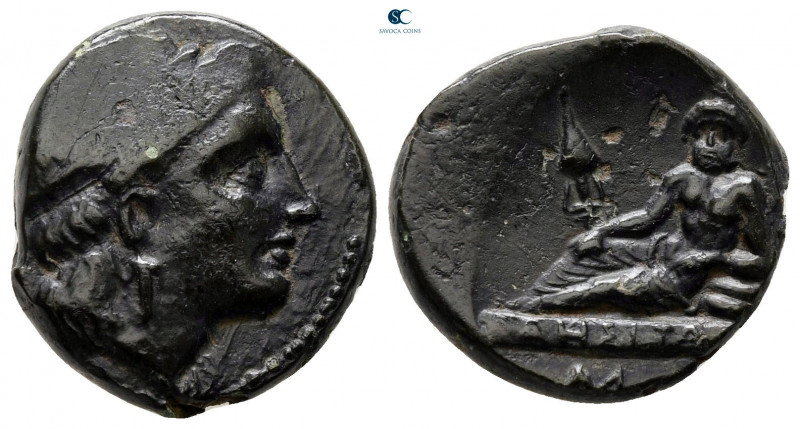 Moesia. Odessos circa 280-250 BC. 
Bronze Æ

17 mm, 4,69 g



very fine