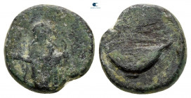 Cyclades. Anaphe circa 300-200 BC. Bronze Æ