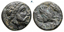 Mysia. Adramytteion circa 400-300 BC. Bronze Æ