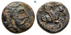 Mysia. Adramytteion circa 400-300 BC. Bronze Æ