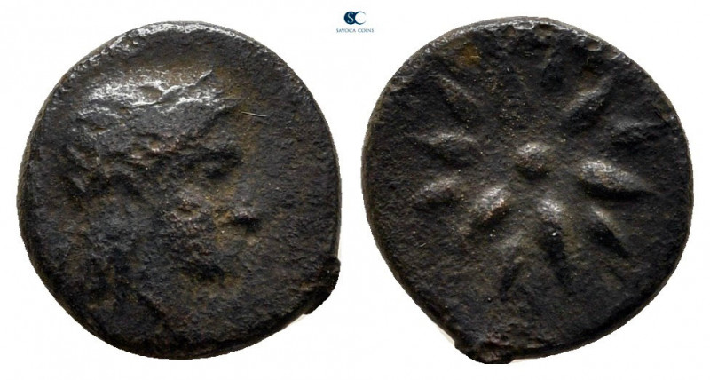 Mysia. Gambrion circa 300-200 BC. 
Bronze Æ

11 mm, 0,94 g



nearly very...