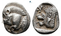 Mysia. Kyzikos circa 525-475 BC. Obol AR
