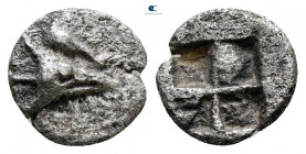 Mysia. Kyzikos circa 525-475 BC. Hemiobol AR