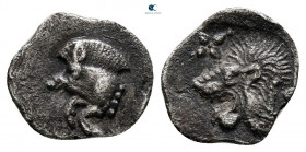 Mysia. Kyzikos circa 525-475 BC. Hemiobol AR