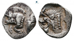 Mysia. Kyzikos circa 525-475 BC. Hemiobol AR