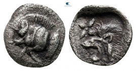 Mysia. Kyzikos circa 525-475 BC. Hemiobol AR