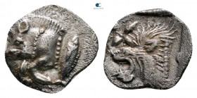 Mysia. Kyzikos circa 480-450 BC. Hemiobol AR