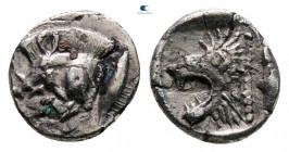 Mysia. Kyzikos circa 480-450 BC. Hemiobol AR