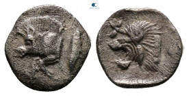 Mysia. Kyzikos circa 480-450 BC. Hemiobol AR