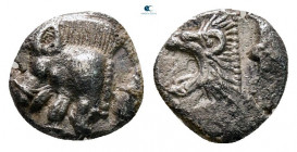 Mysia. Kyzikos circa 480-450 BC. Hemiobol AR